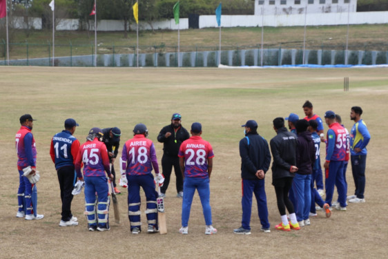 विश्वकप छनोट खेल्न नेपाली टोली ओमान जाँदै, भर्चुअल माध्यमद्धारा बिदाई